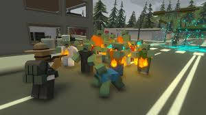 Unturned Video Game Zombie Horde Wallpaper