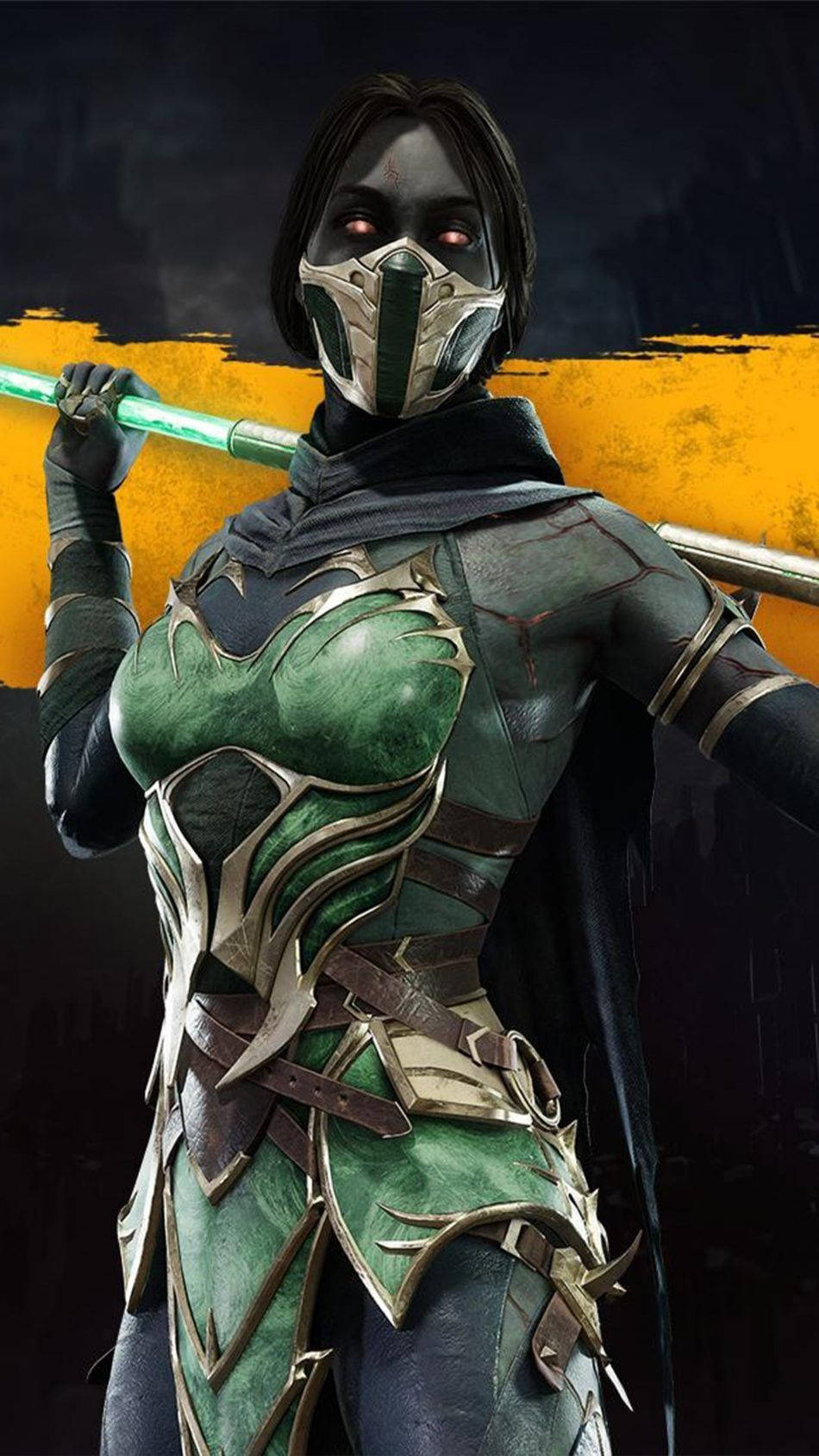 Upgrade Your Fighting Skills With Jade In Mortal Kombat 11 Wallpaper