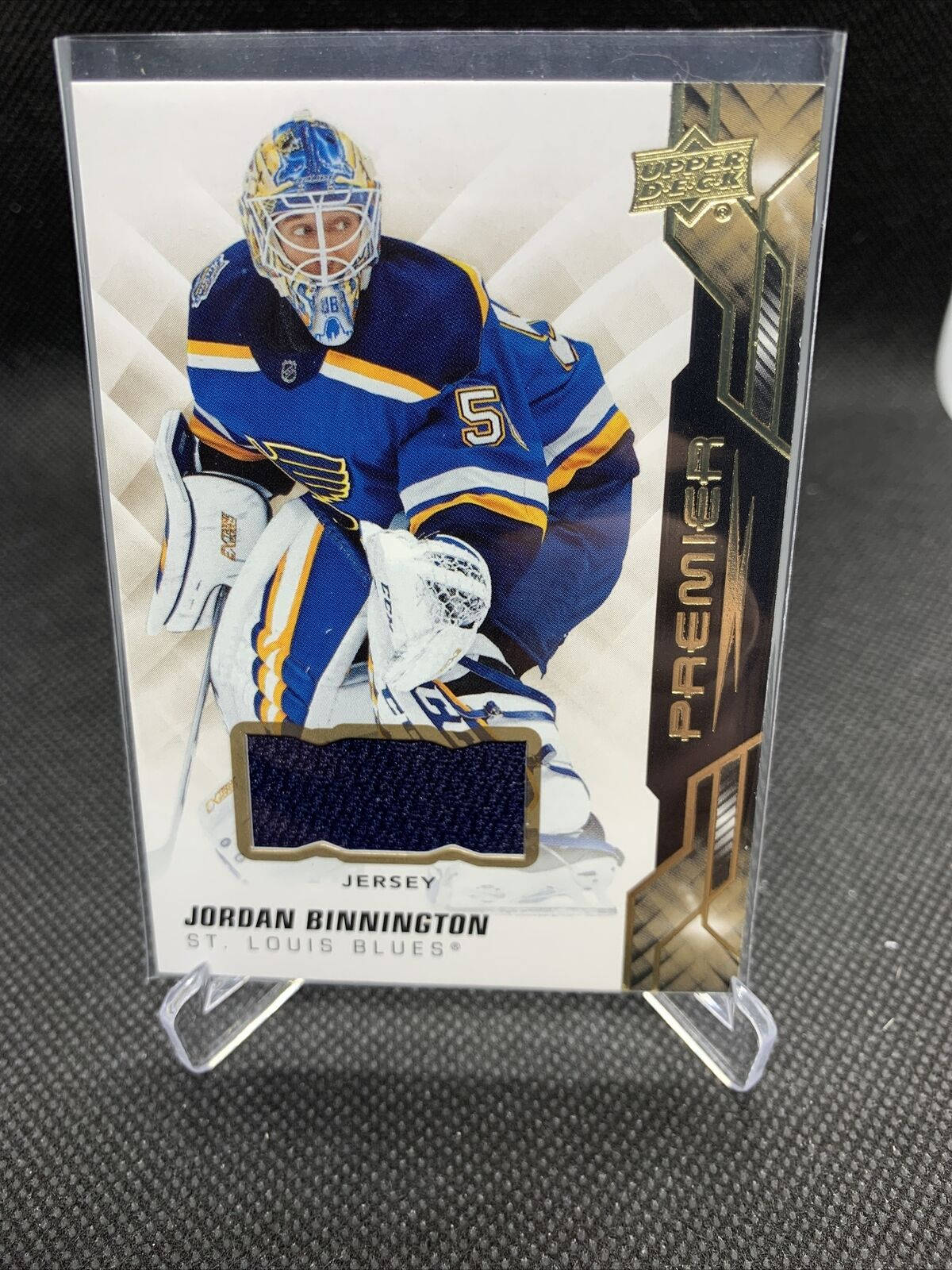 Upper Deck Jordan Binnington No. 5 Wallpaper