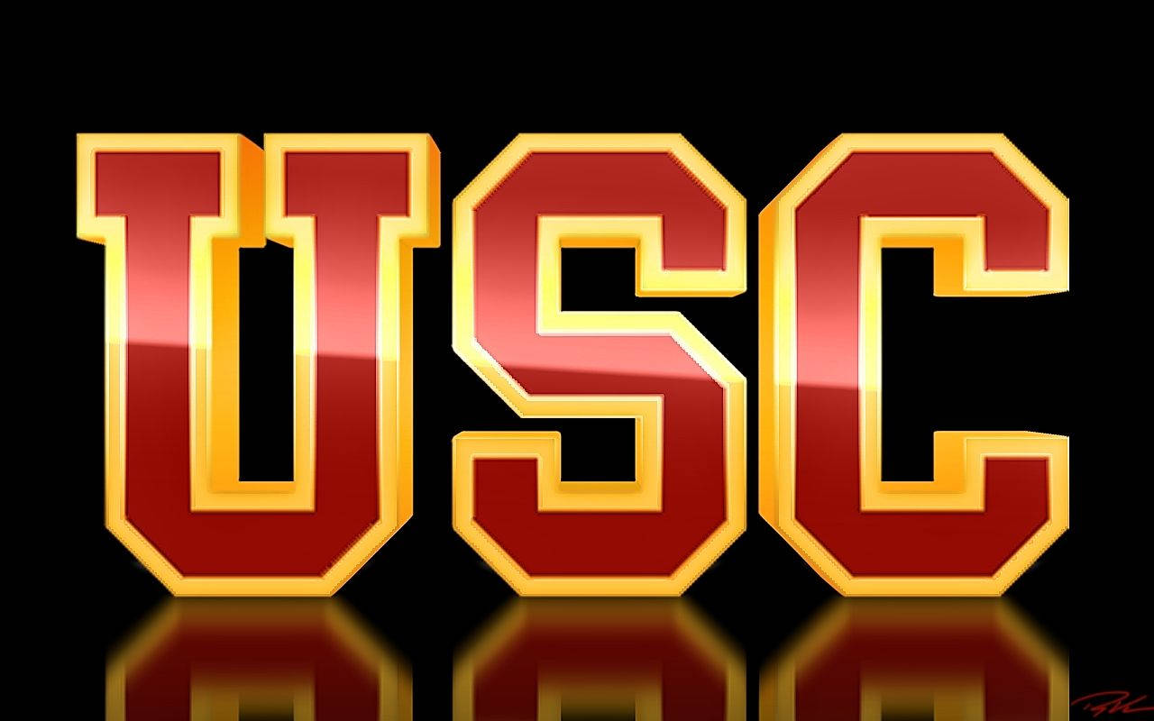 Usc Football 3d Logo Wallpaper