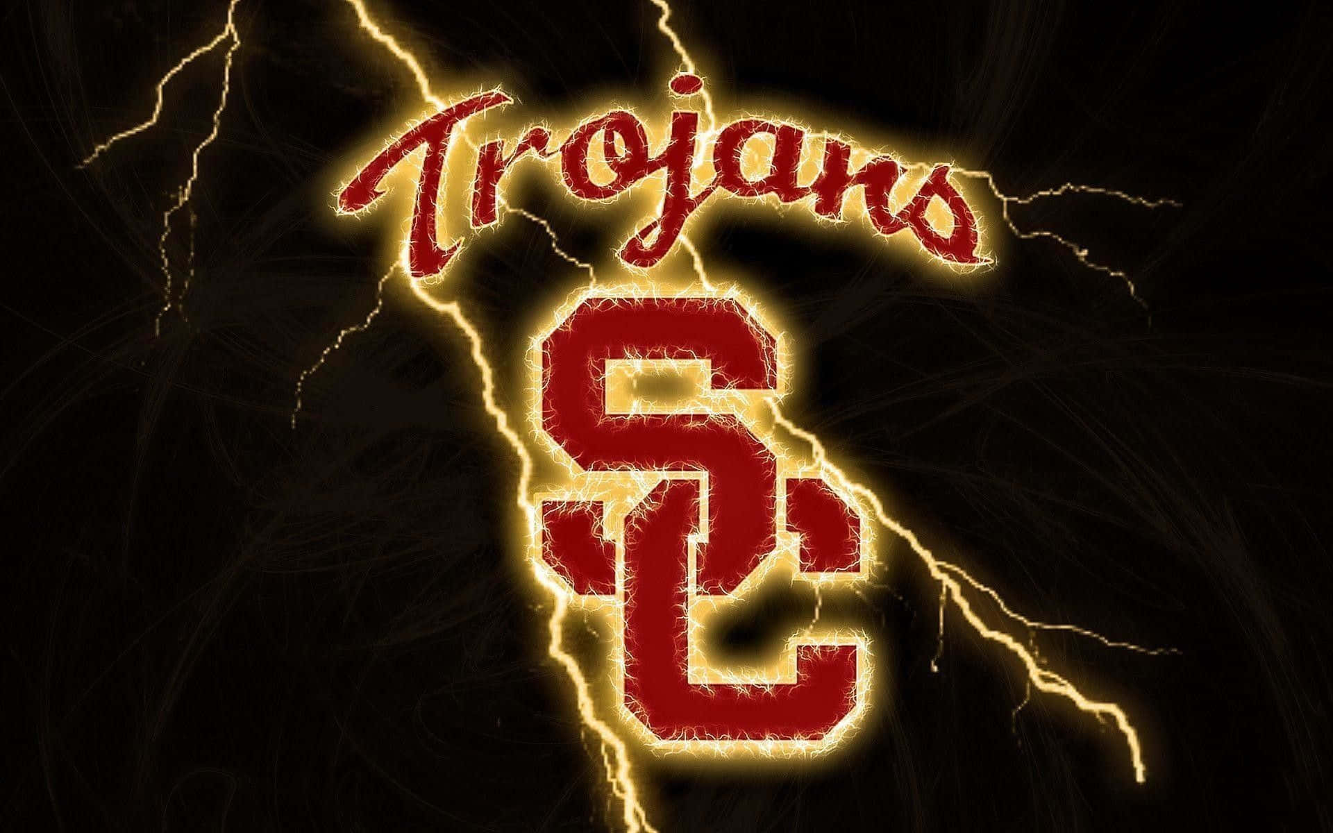 Usc Trojans Jersey Logo Lightning Wallpaper