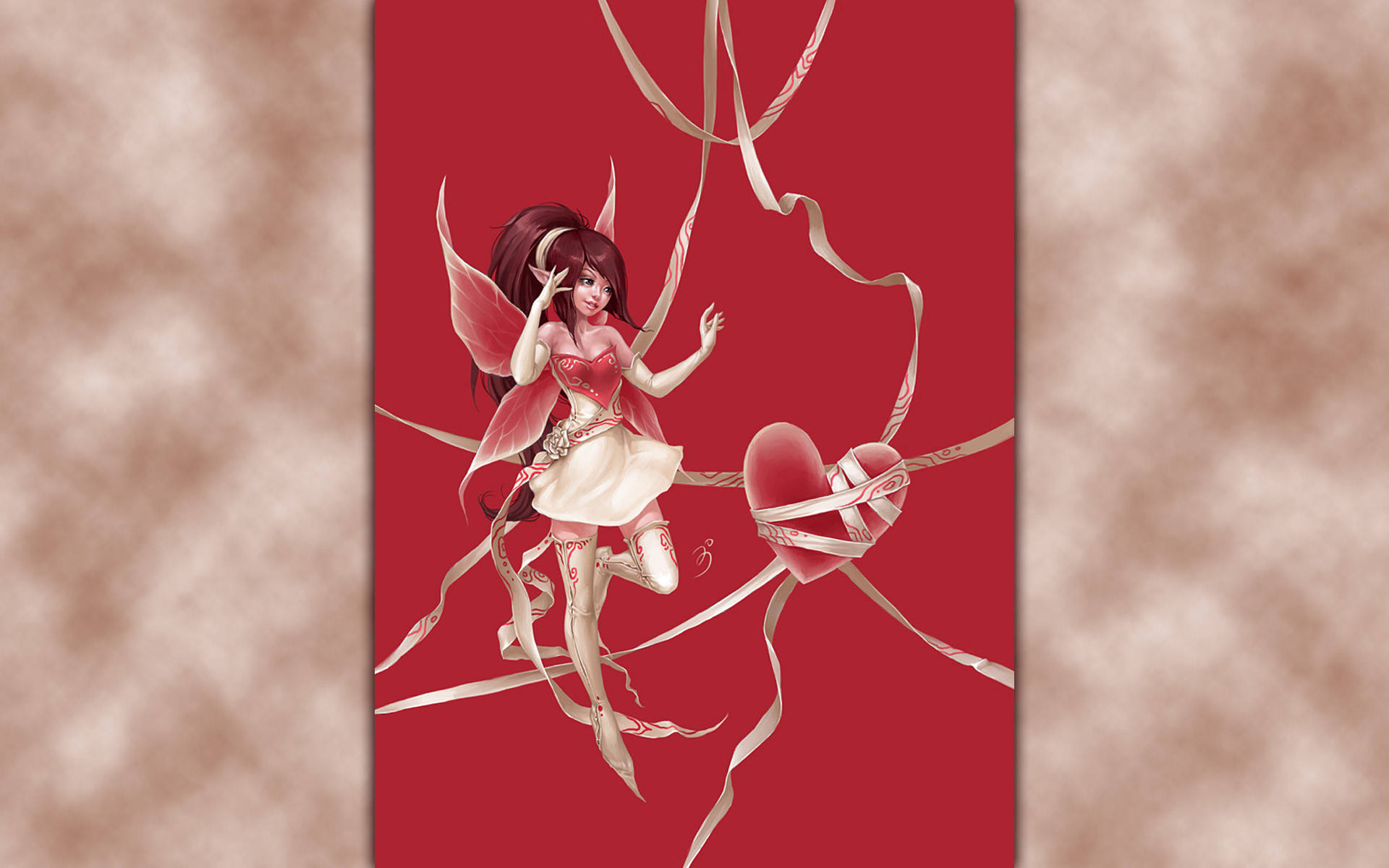 Valentines Day Fairy Wallpaper