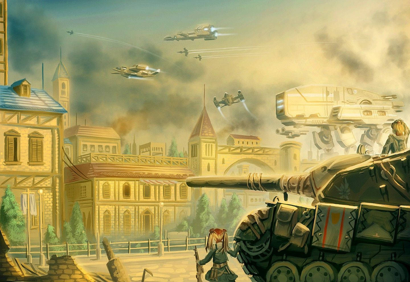 Valkyria Chronicles Warzone Wallpaper