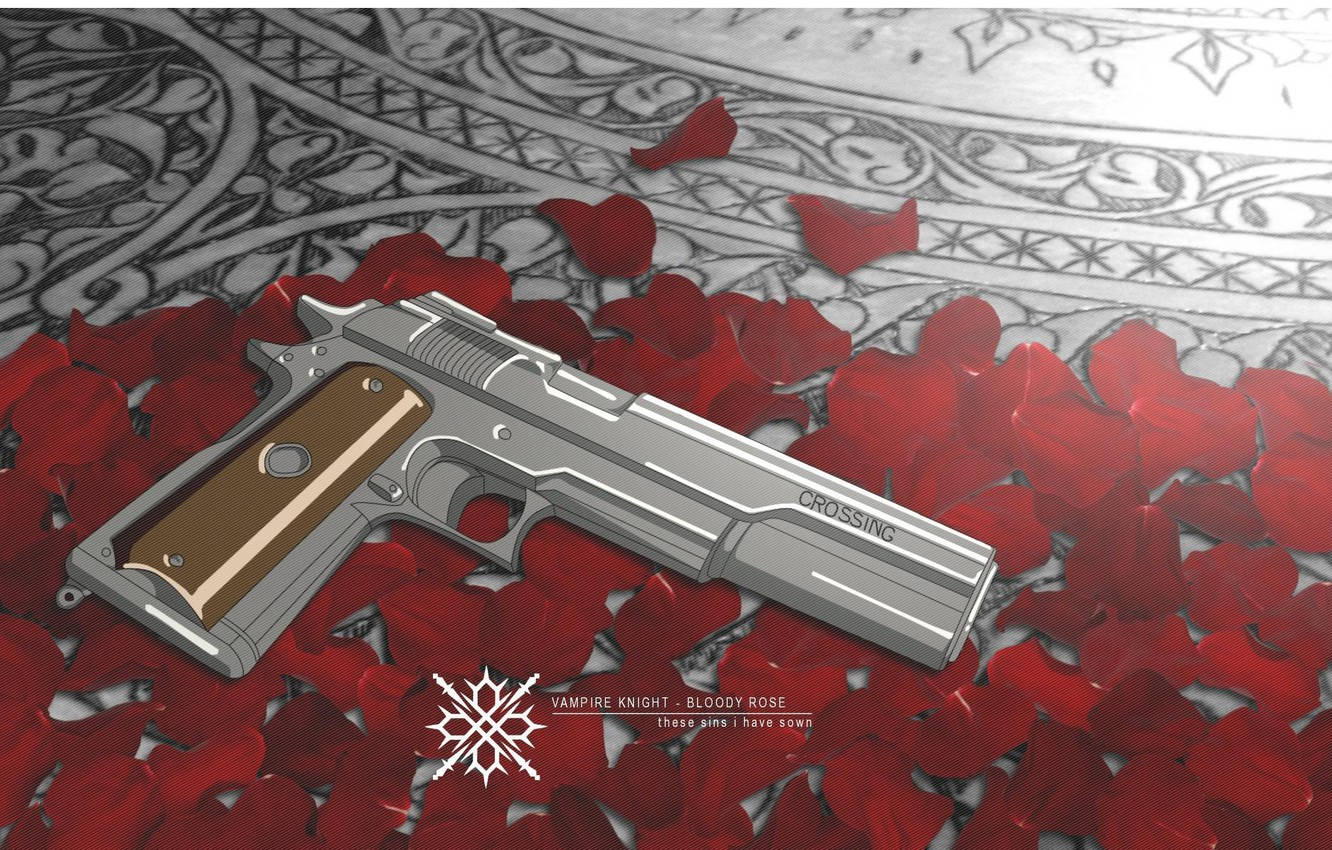 Vampire Knight Zero's Gun Wallpaper