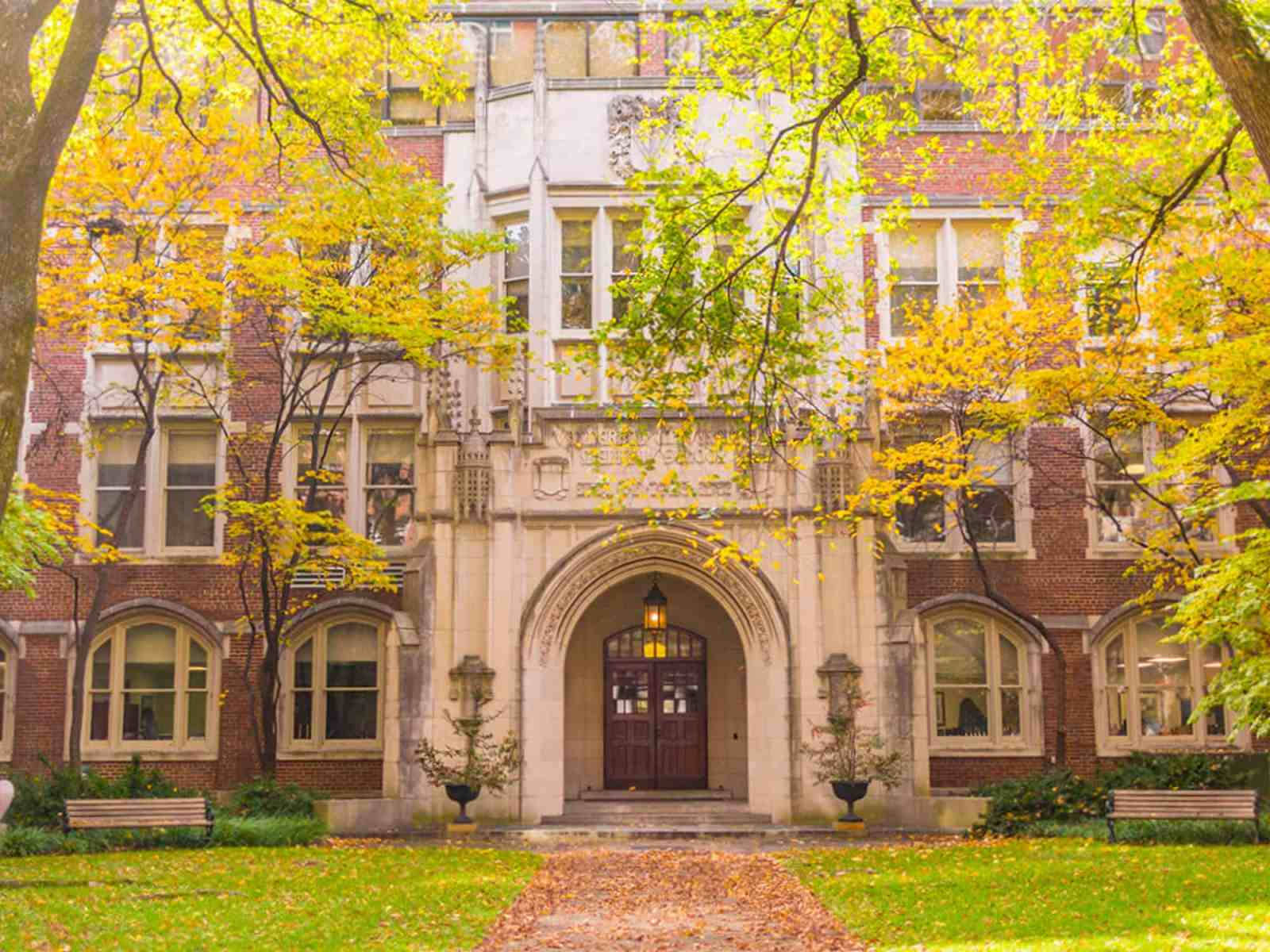 Vanderbilt University Bright Green Trees Wallpaper