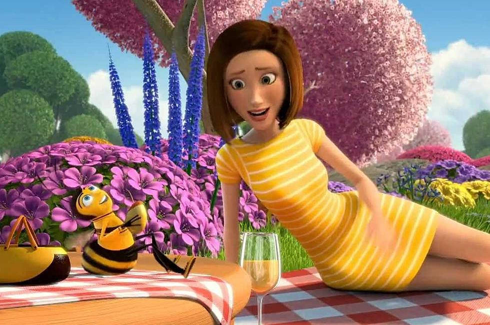 Vanessa And Barry B. Benson Enjoying A Picnic - Bee Movie Wallpaper