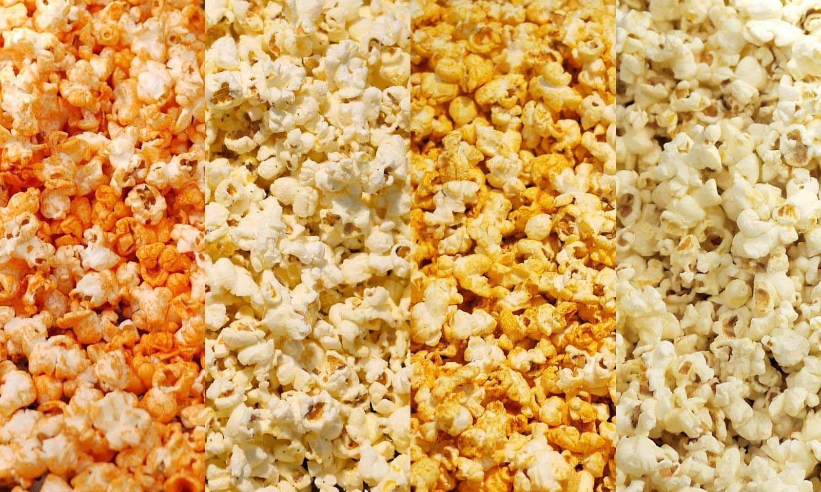 Varietyof Popcorn Flavors Wallpaper