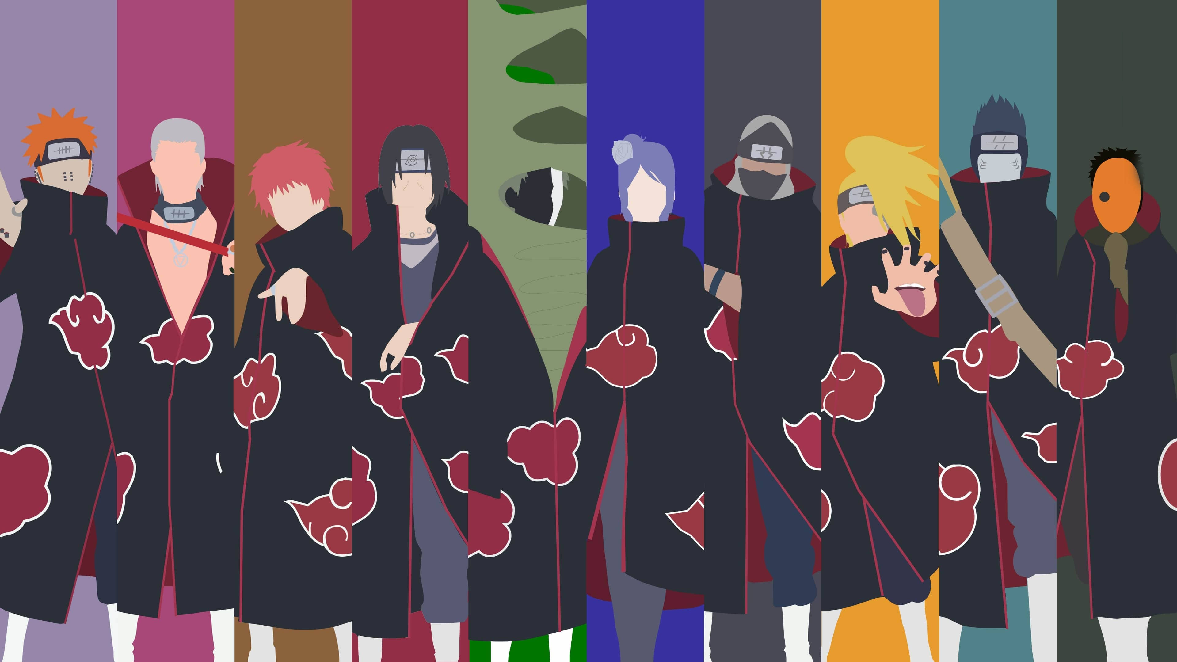 Vector Art Akatsuki Naruto Laptop Wallpaper