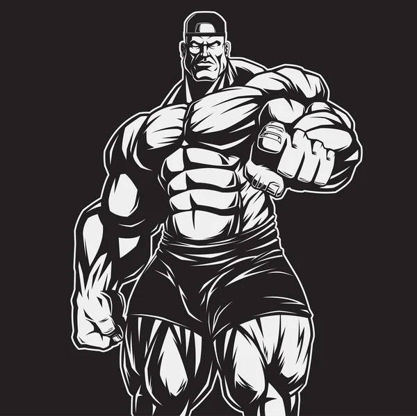 Vector Hd Artwork Bodybuilders Wallpaper