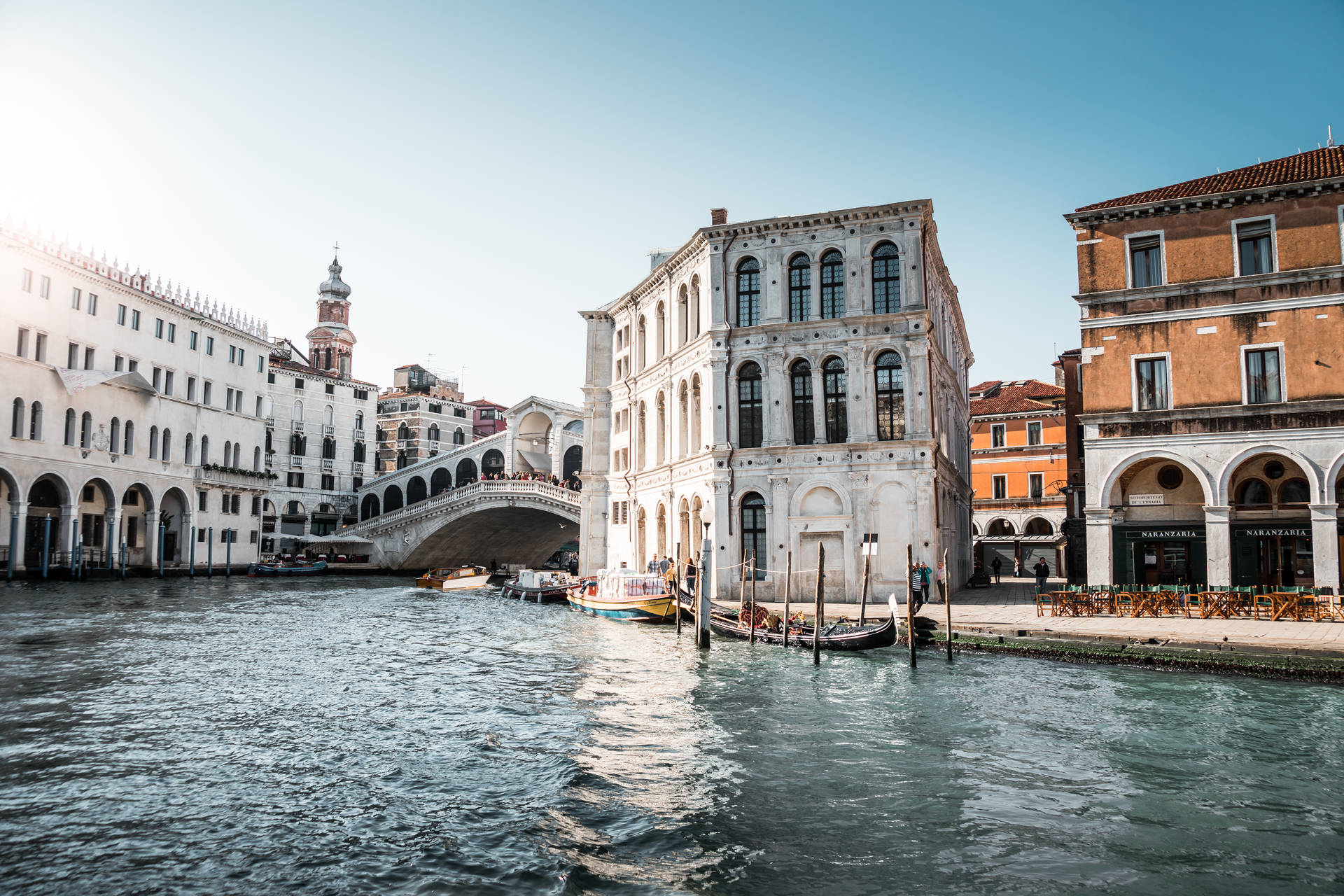 Venice's Rialto Bridge Best 4k Wallpaper