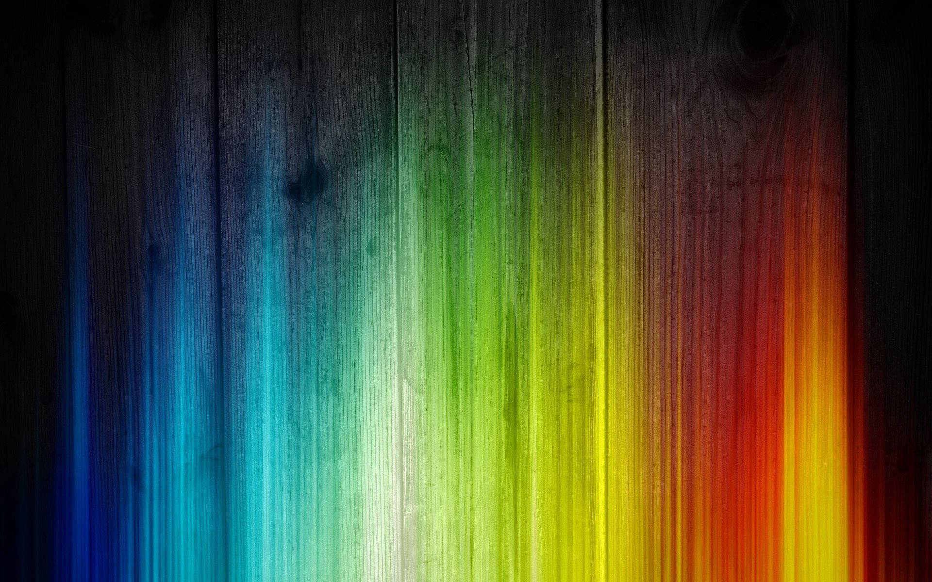 Vertical Rainbow Lines Wallpaper