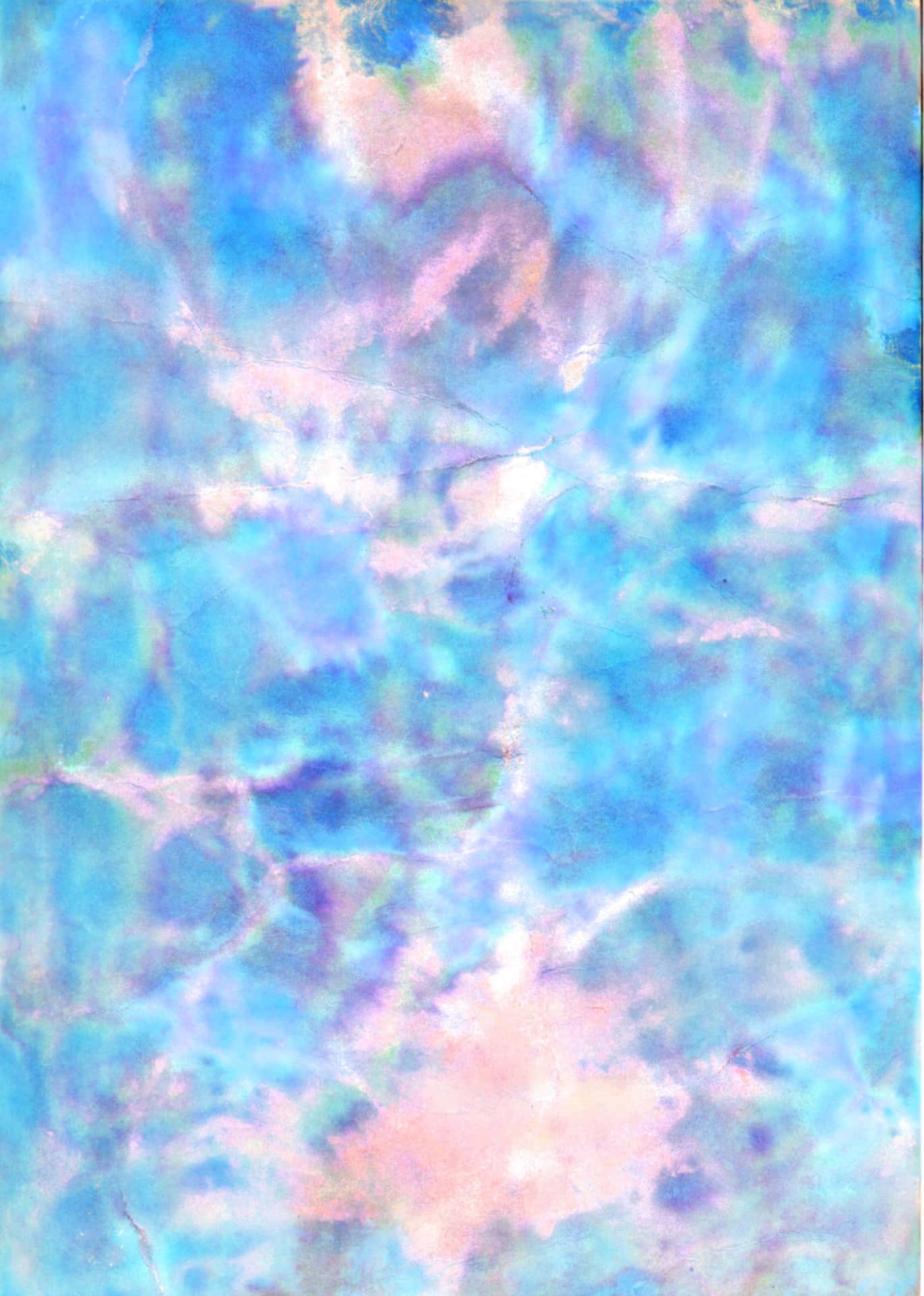 Vibrant And Colorful Pastel Tie Dye Design Wallpaper