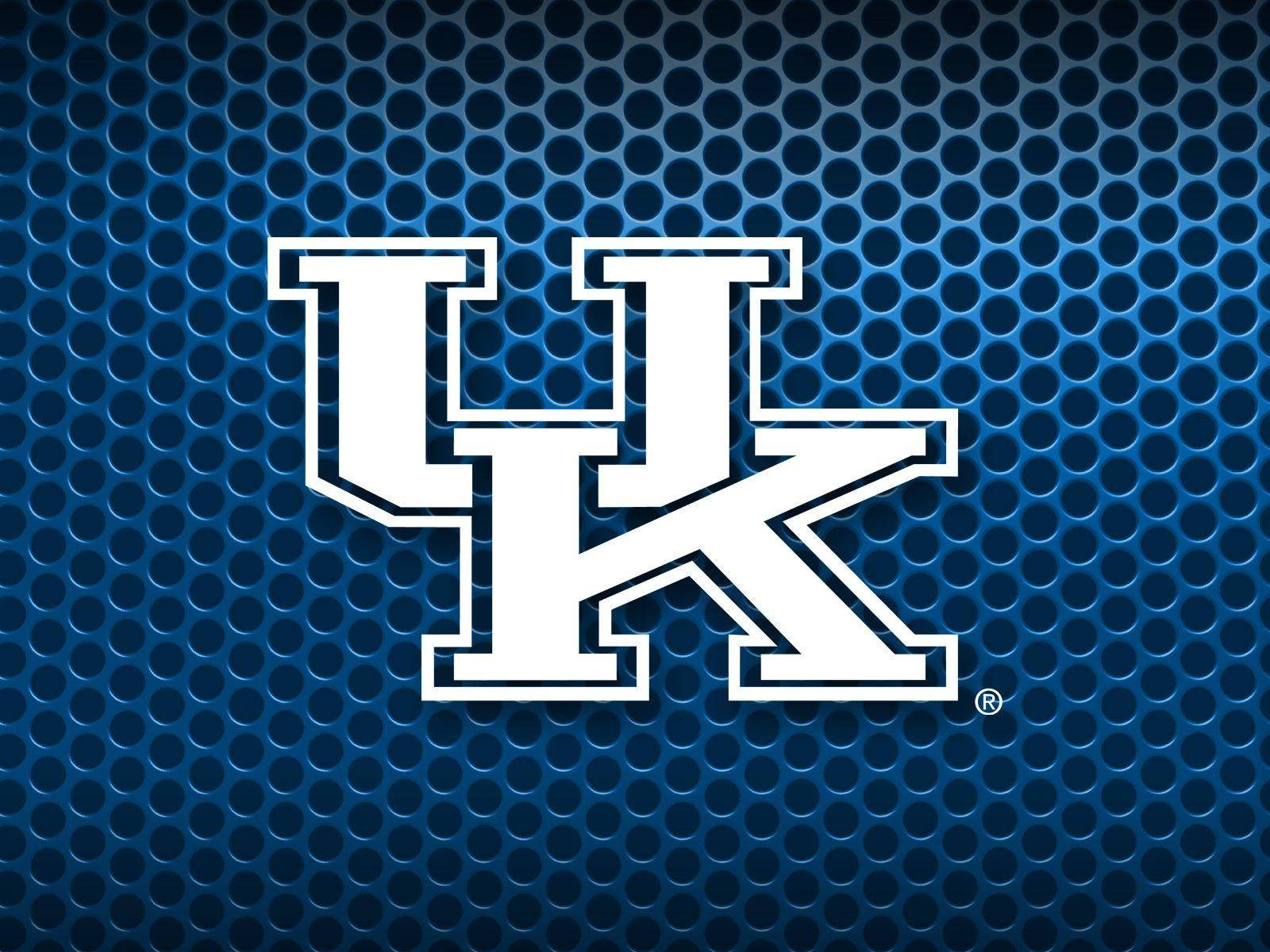 Vibrant Blue University Of Kentucky Logo Wallpaper