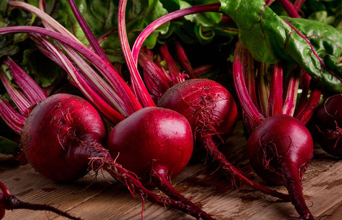 Vibrant Purple Beetroots Wallpaper