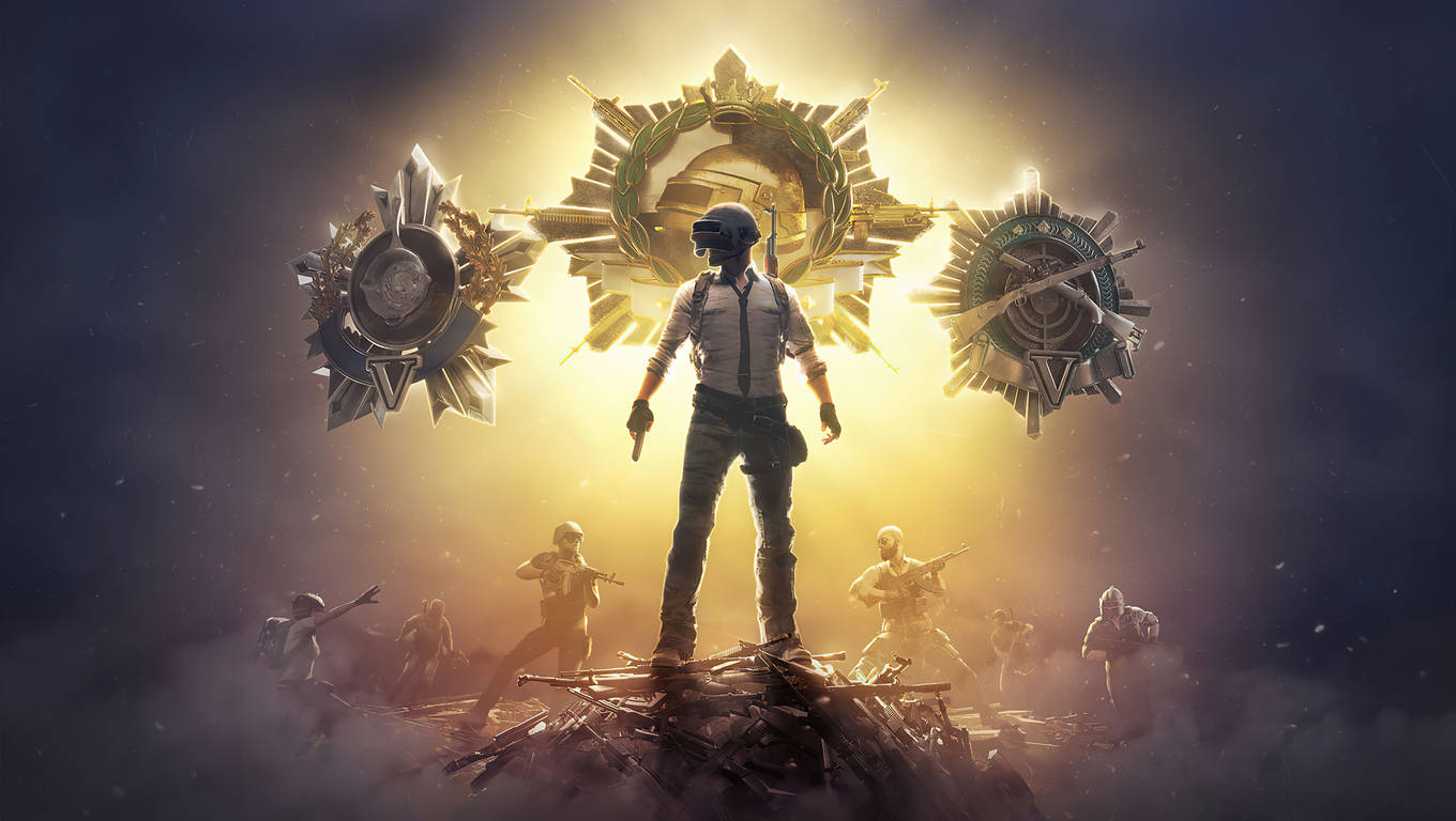 Victor Earns His Badges In Pubg Mobile Lite Wallpaper