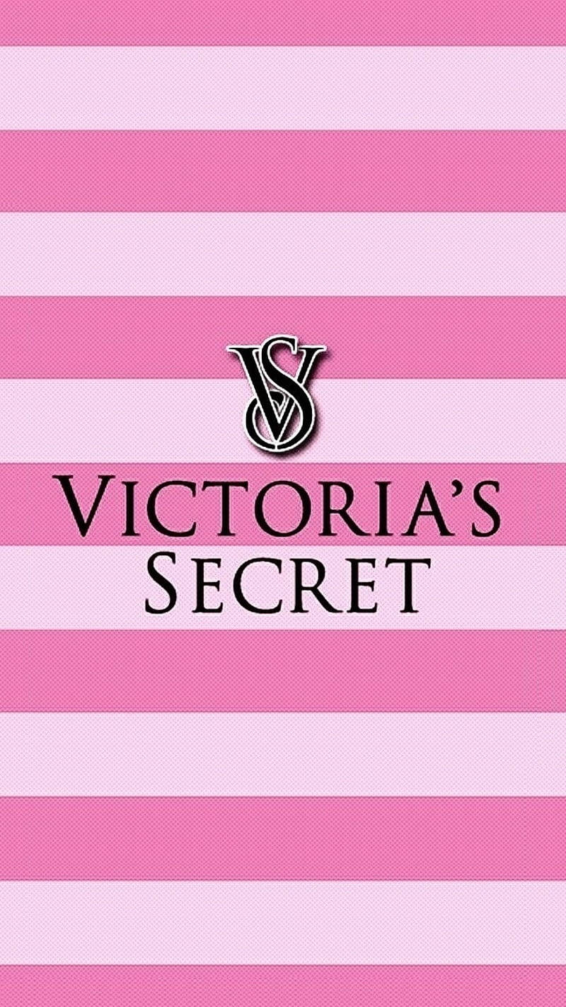 Victoria's Secret Pink Stripes Wallpaper