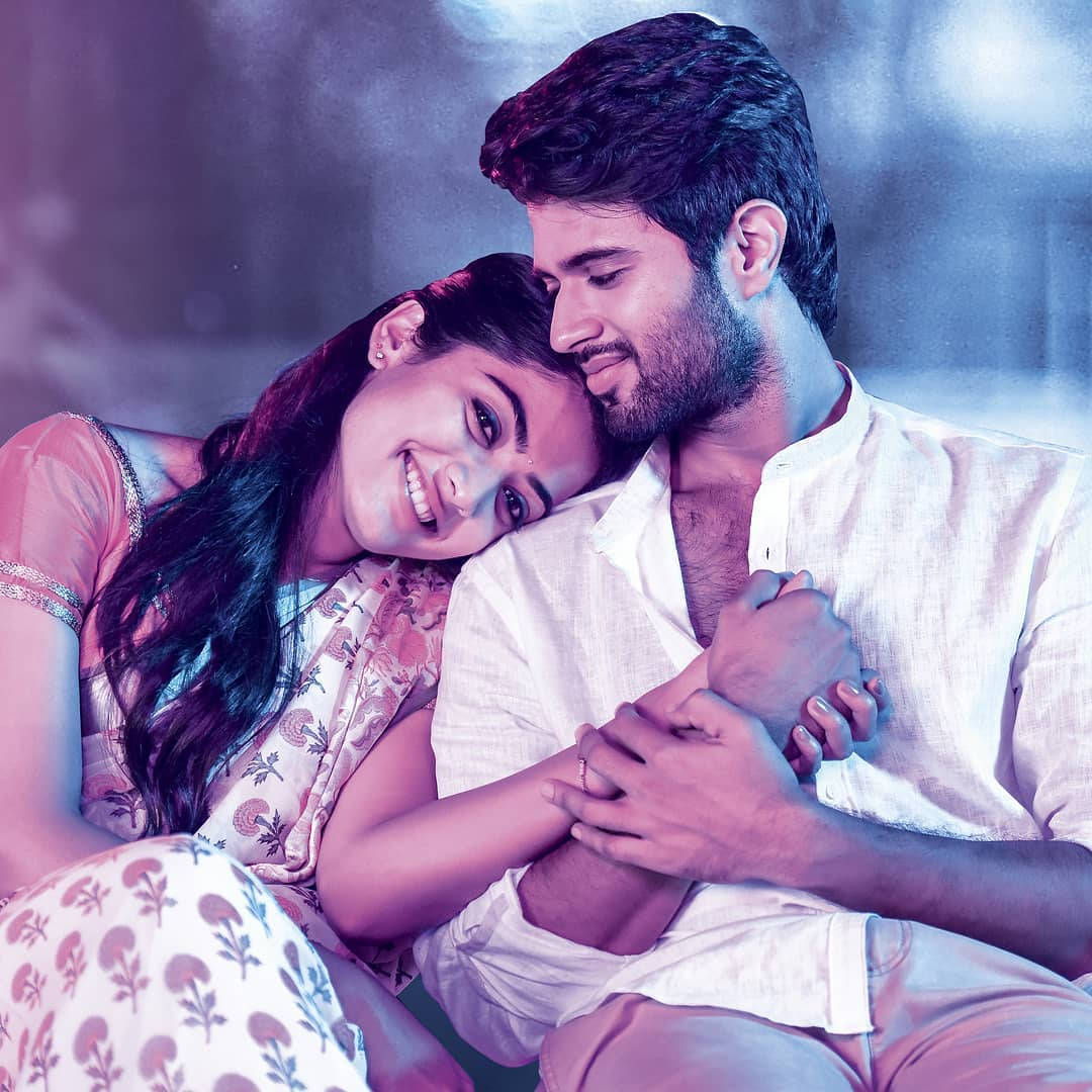 Vijay Deverakonda With A Woman 4k Wallpaper