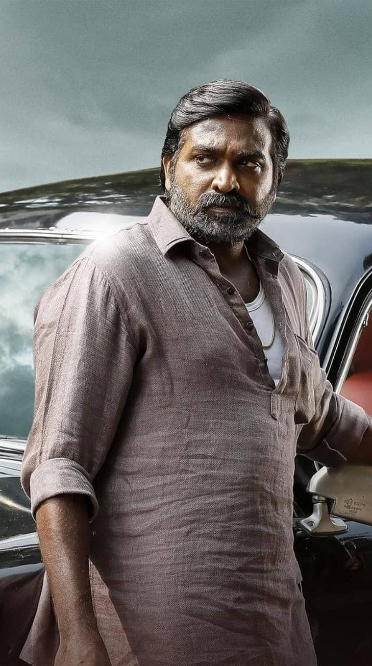 Vijay Sethupathi Uppena In Front Of Car Hd Wallpaper