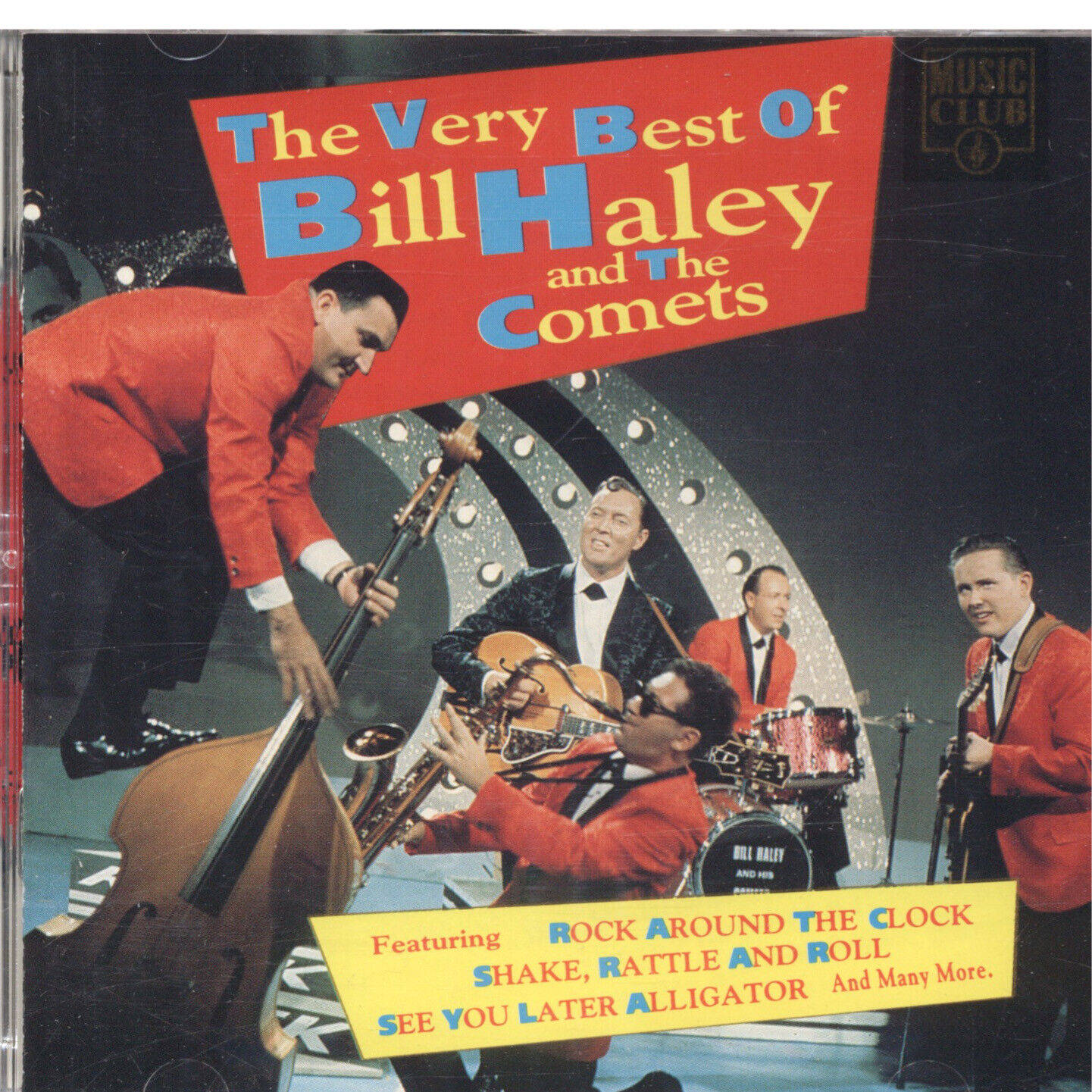 Vintage 'bill Haley And The Comets' Album Cover Wallpaper