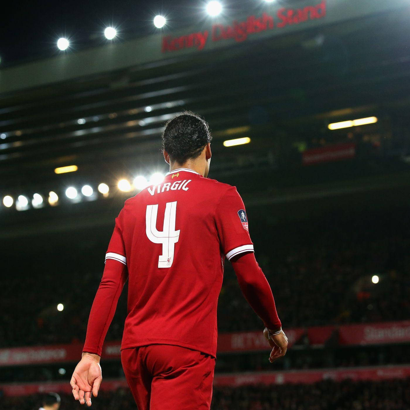 Virgil Van Dijk Backside Shot Wallpaper