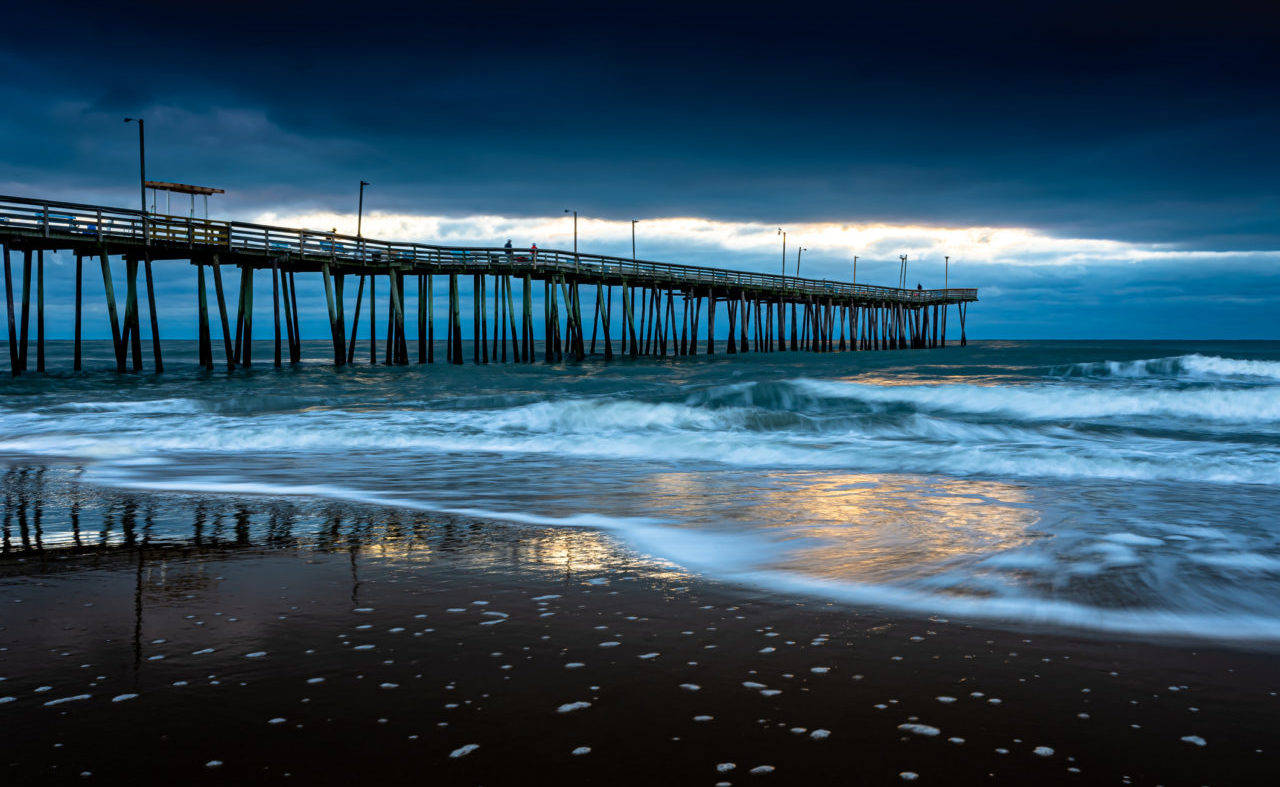 Virginia Beach Fishing Pier Wallpaper