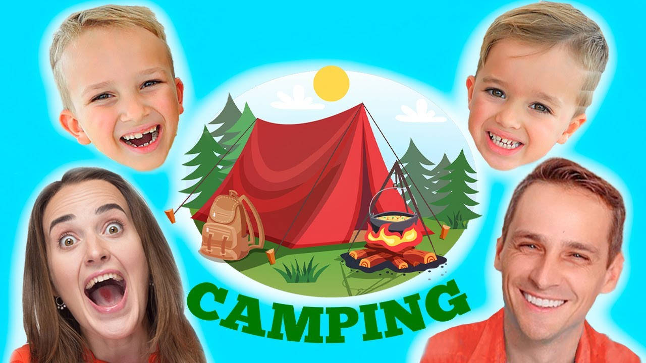 Vlad And Niki Camping Wallpaper