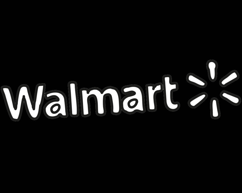 Walmart Outline Art Wallpaper