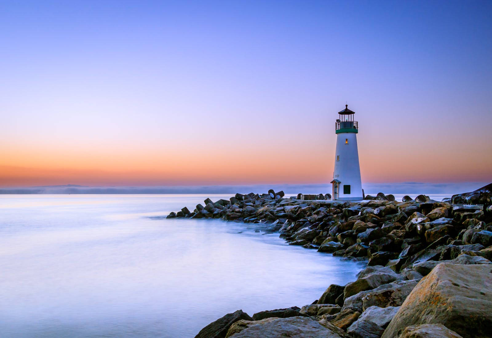 Walton Lighthouse Ocean Desktop Wallpaper