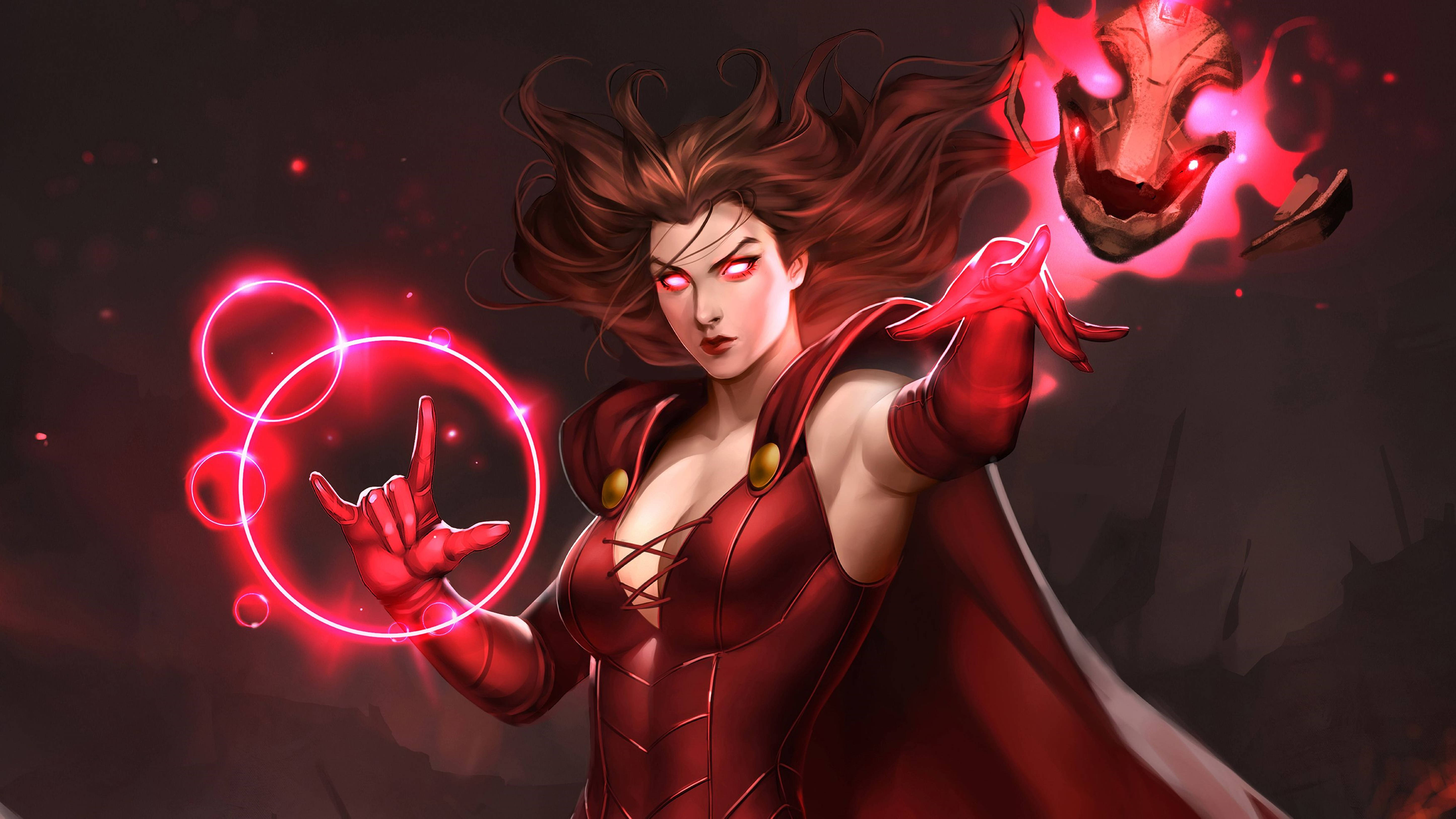 Wanda Comics Art 4k Wallpaper