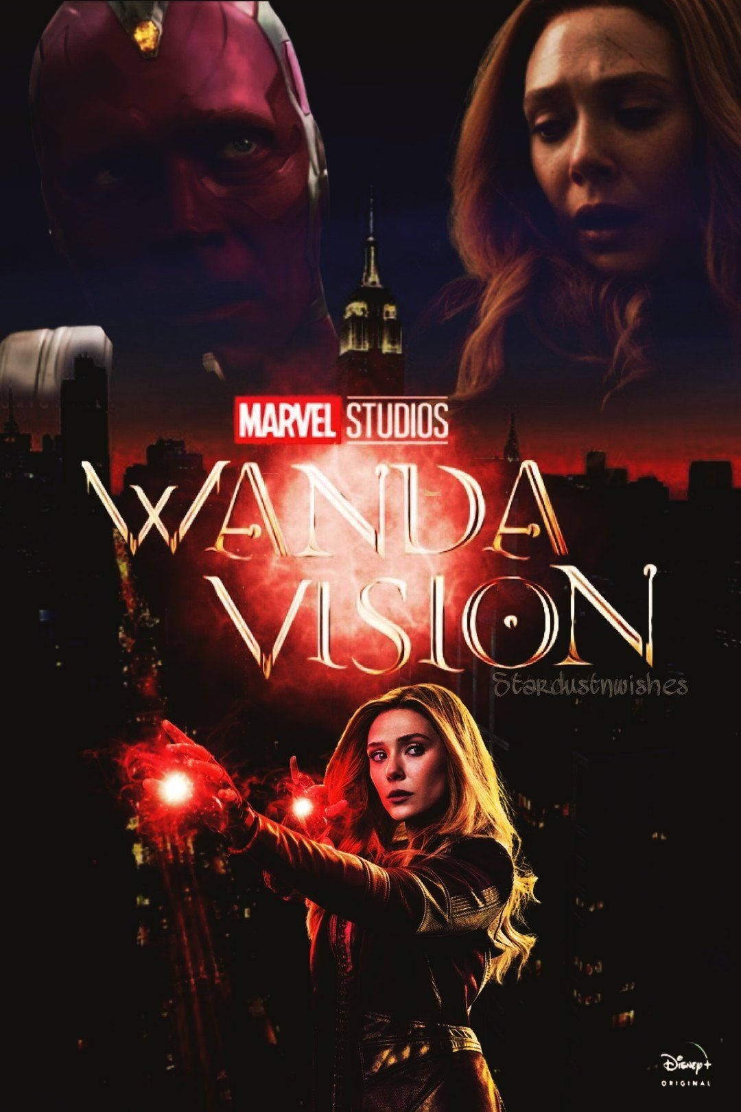 Wandavision Fan Edit Poster Wallpaper