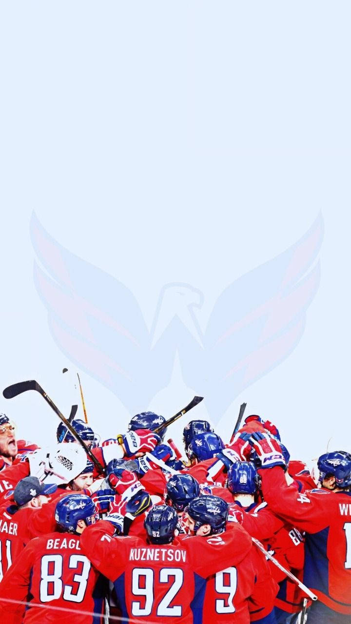 Washington Capitals Team Victory Wallpaper