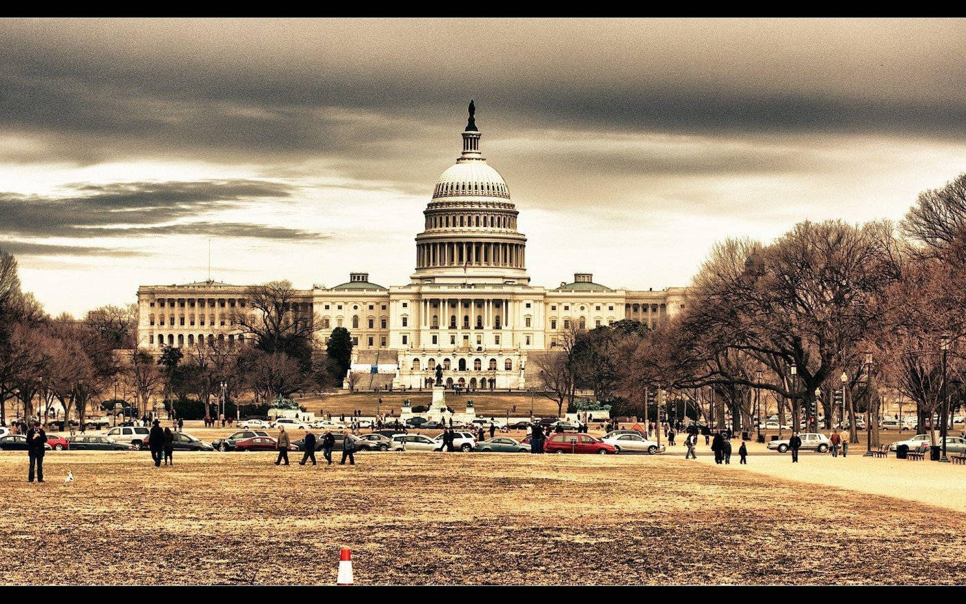 Washington, Dc Vintage Photo Wallpaper