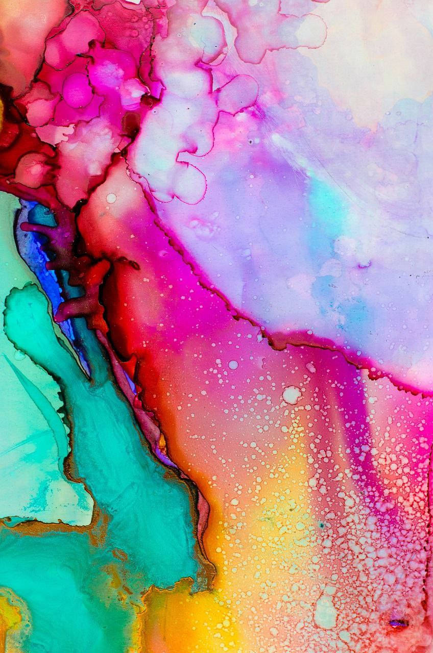 Watercolor Painting Beautiful Phone Wallpaper