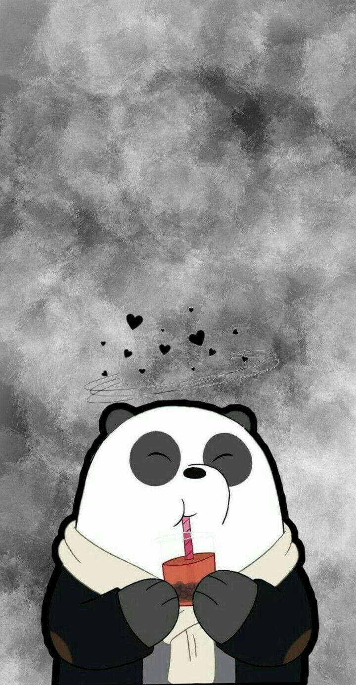 We Bare Bears Aesthetic Panda Wallpaper