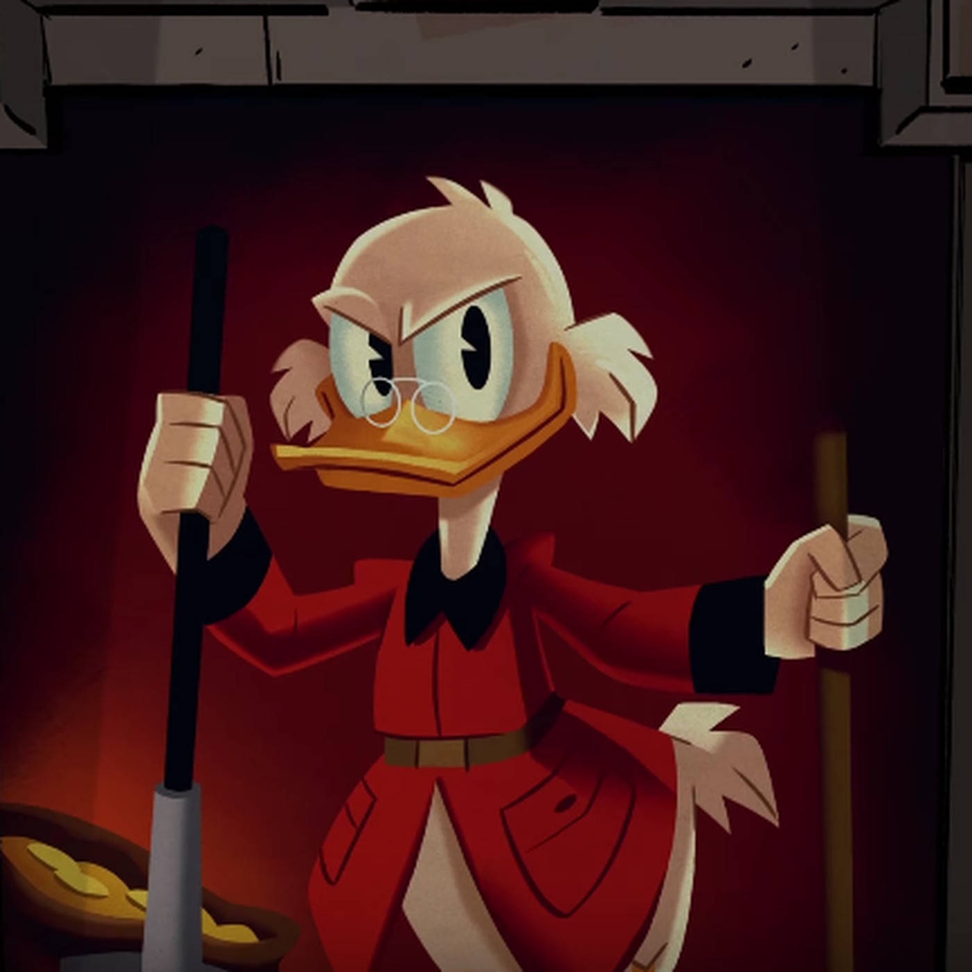 Wealthy Animated Icon, Scrooge Mcduck Wallpaper