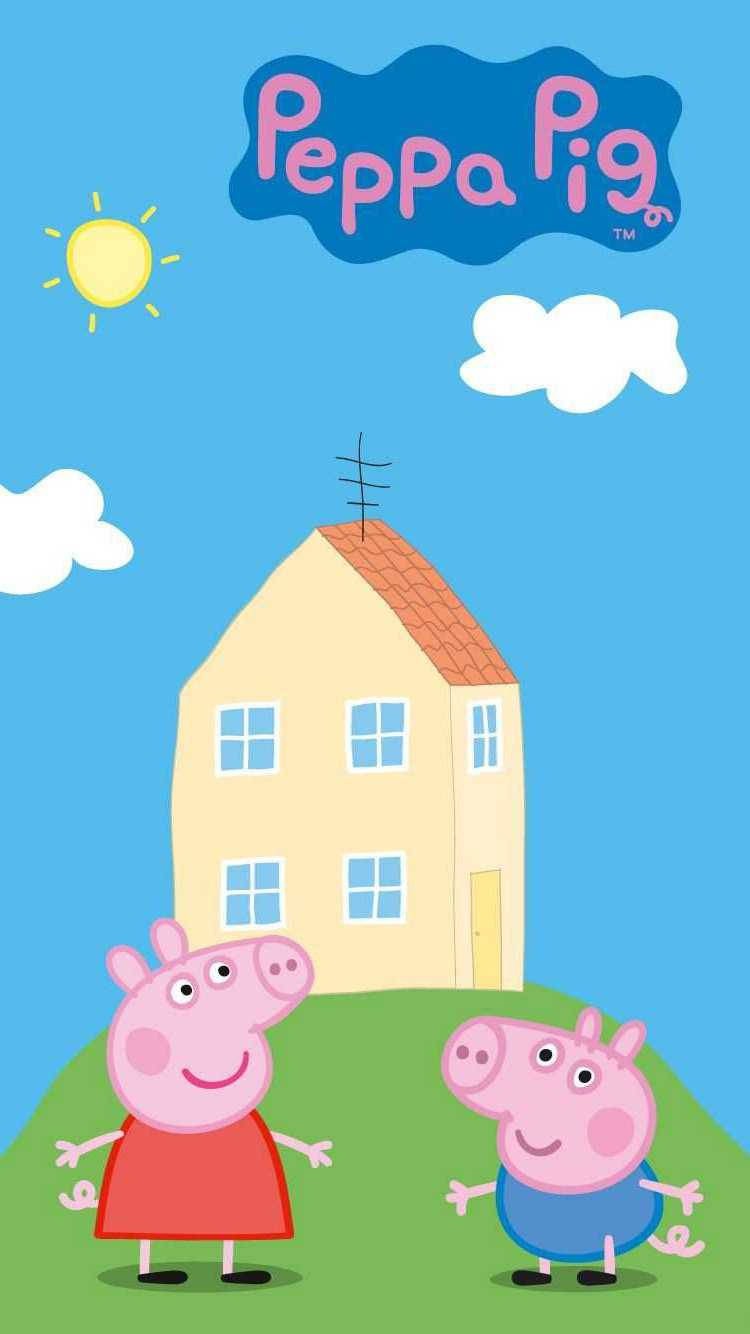 Welcome To The Cozy Peppa Pig House! Wallpaper
