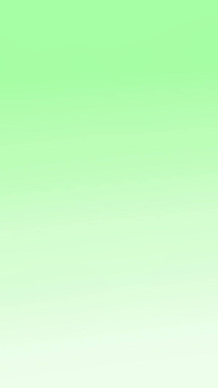 White Light Green Aesthetic Gradient Wallpaper