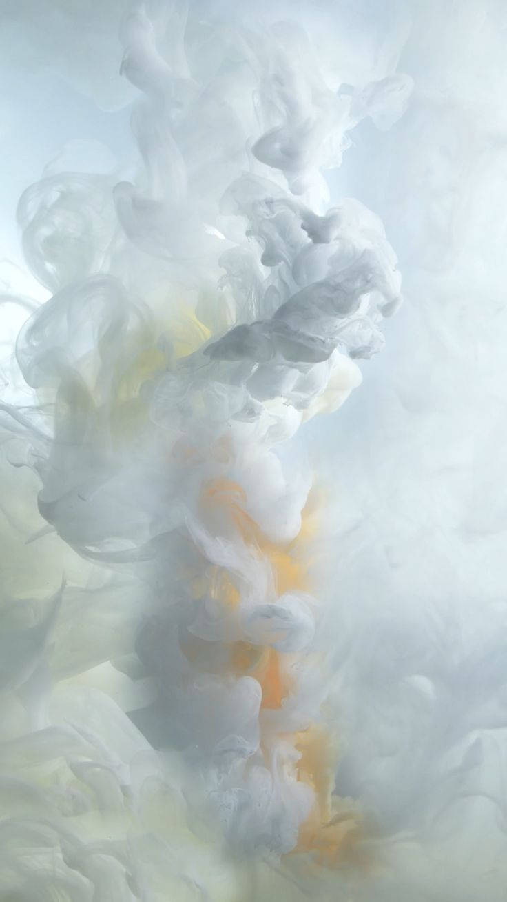 White Smoke Iphone Ios 10 Wallpaper