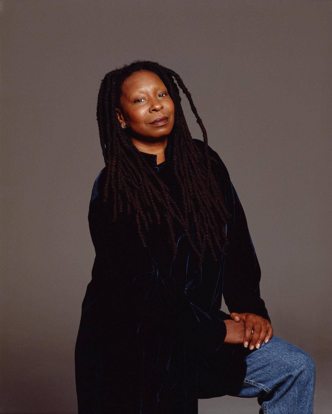 Whoopi Goldberg Pictorial Wallpaper