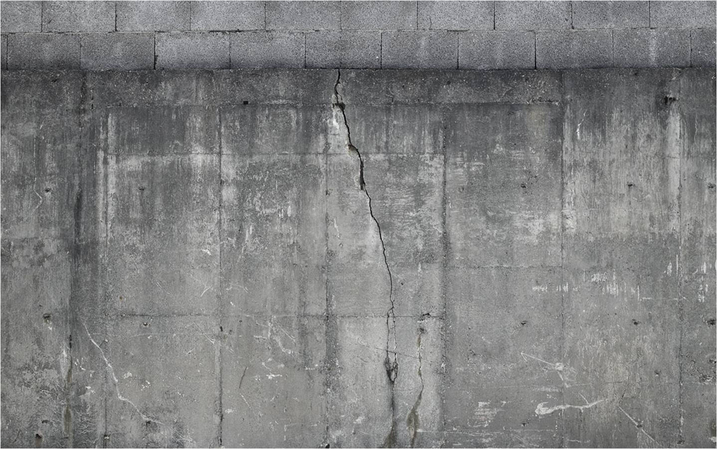 Wide Uneven Concrete Wall Wallpaper