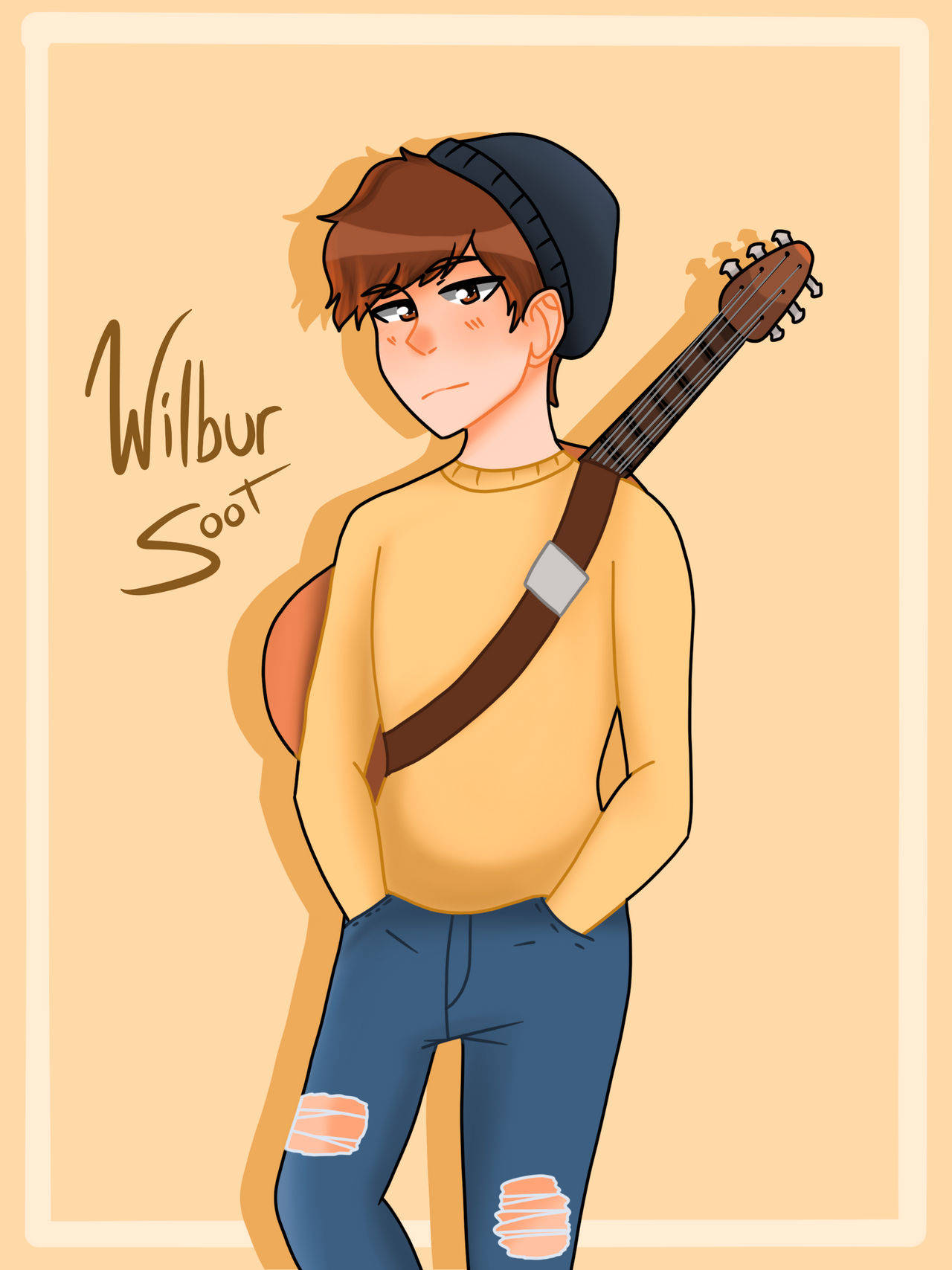 Wilbur Soot Yellow Fanart Wallpaper