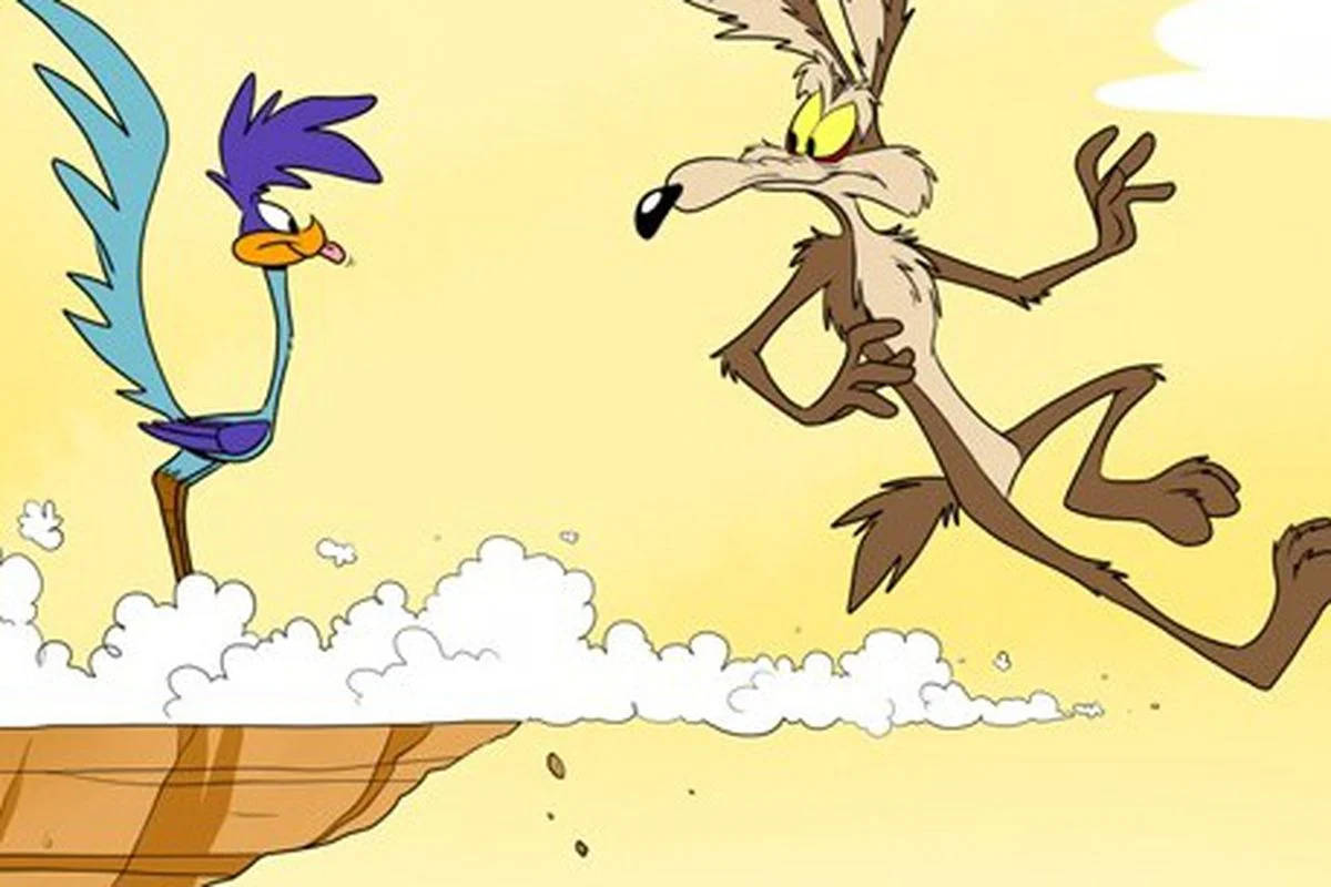 Wile E Coyote Falling Wallpaper