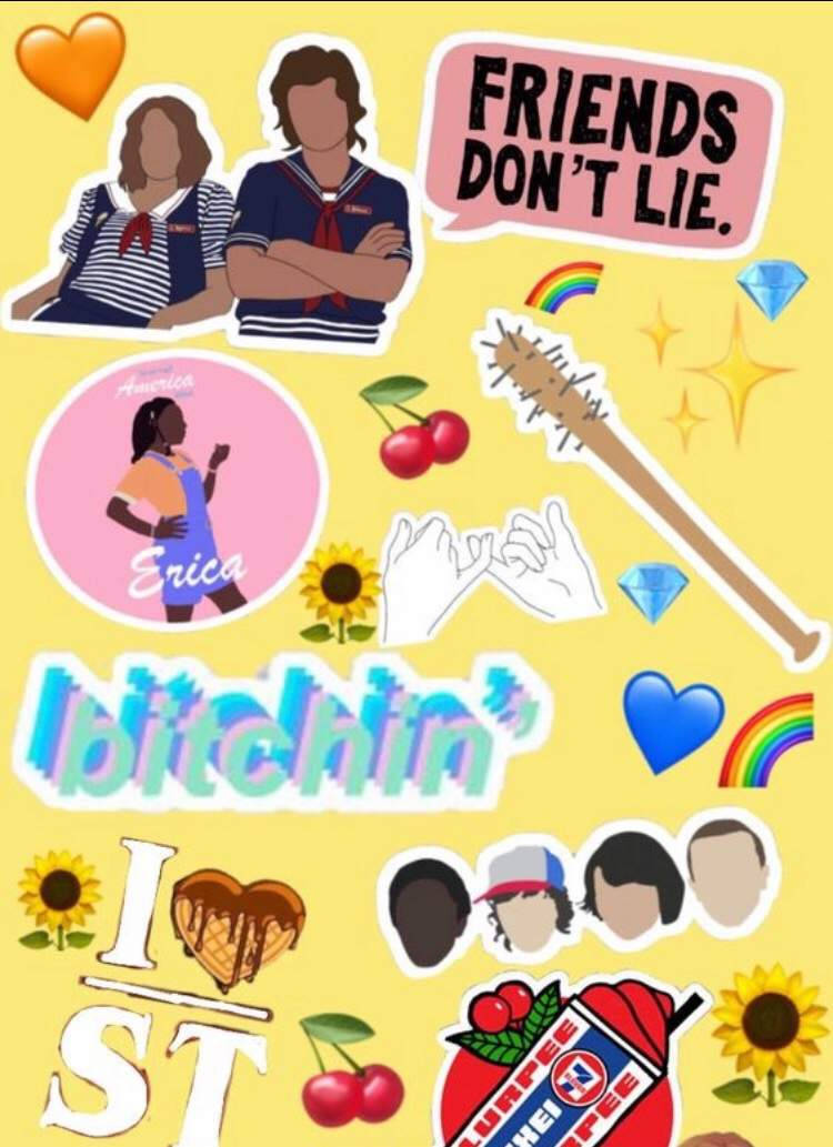 Will, Mike, Lucas And Dustin From Stranger Things Wallpaper
