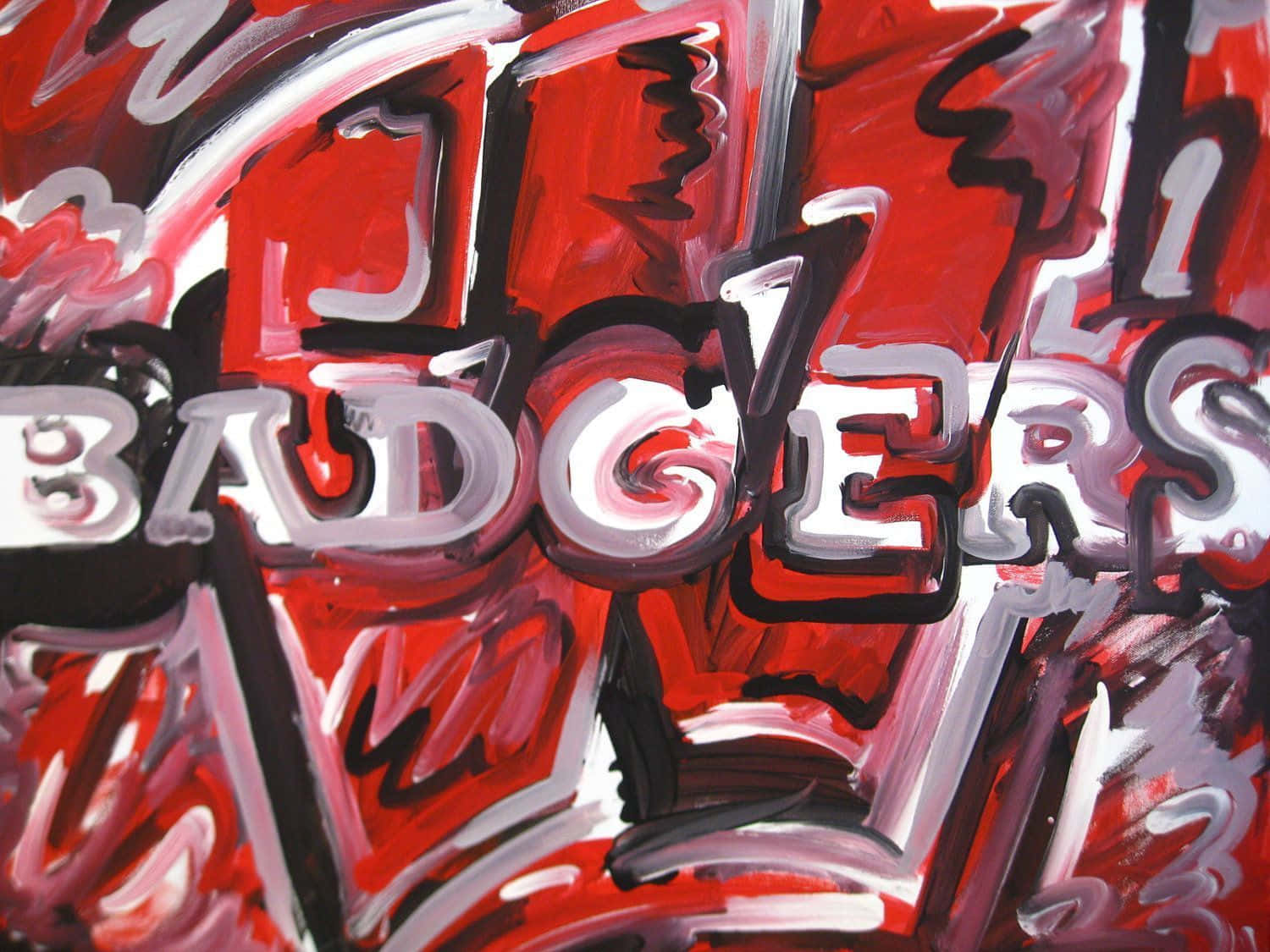 Wisconsin Badgers Team Logo Wallpaper Wallpaper
