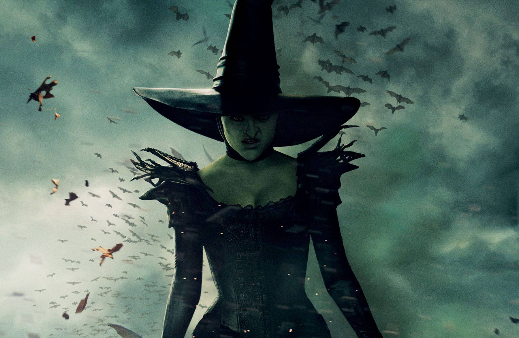 Witch Dark Scary Wallpaper