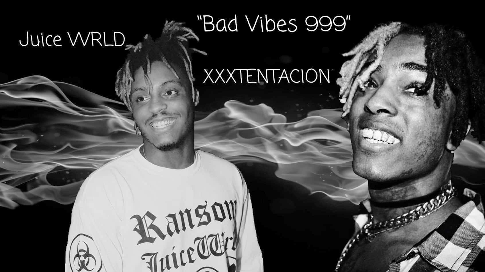 Xxxtentacion And Juice Wrld, The Two Of Rap's Biggest Stars Wallpaper