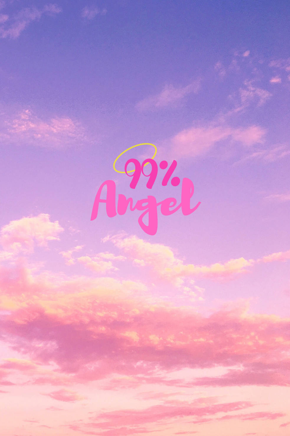 Y2k Aesthetic 99% Angel Wallpaper