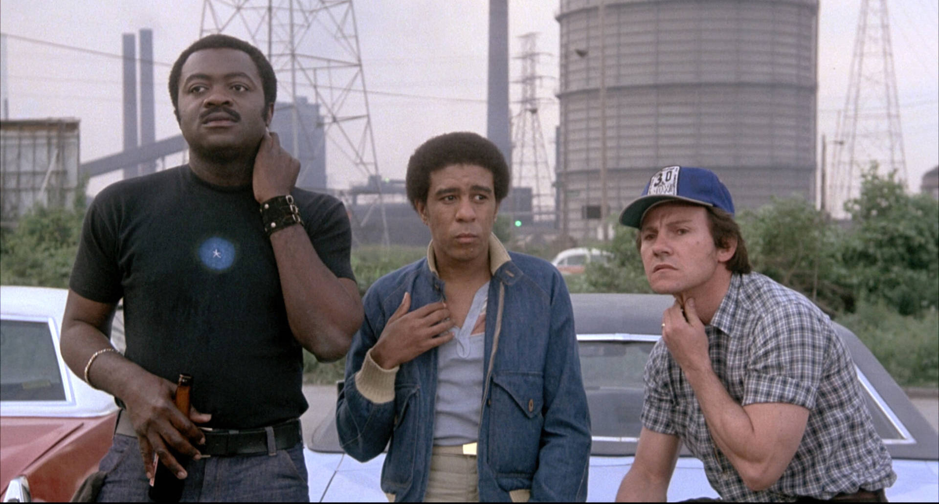 Yaphet Kotto And Cast Of Blue Collar Wallpaper