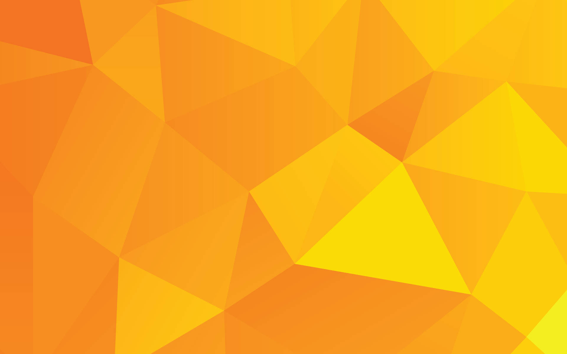 Yellow Geometric Wallpaper
