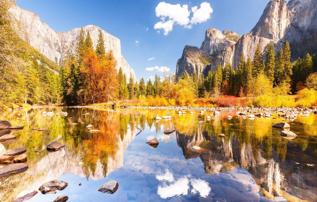 Yosemite National Park Crystal Clear Wallpaper